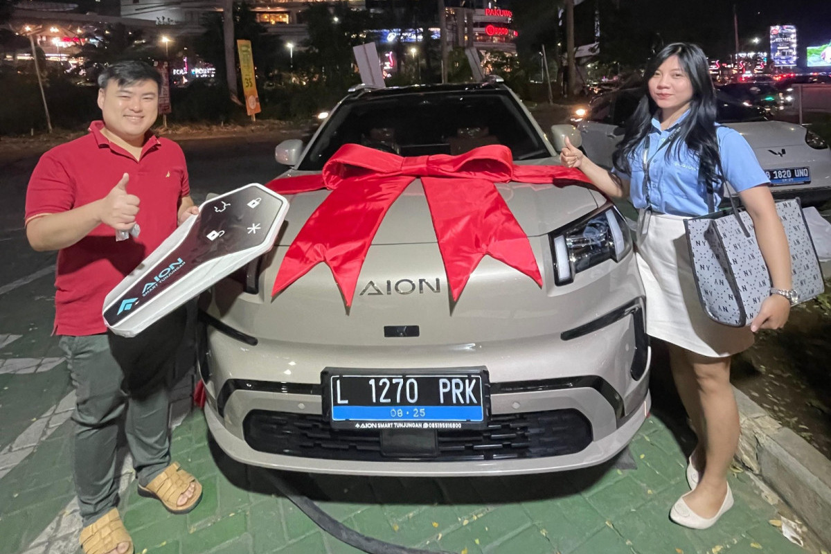 GAC Indonesia Sudah Lakukan Serah Terima 1051 Unit AION V Kepada Konsumen Sejak Juni 2025