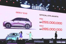 Geely Indonesia Resmi Mengumumkan Harga OTR EX2, Mulai Rp229,9 Juta
