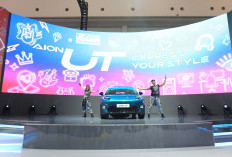 GAC Hadirkan Mobil Listrik Bergaya Futuristik Di Ajang GIIAS 2025