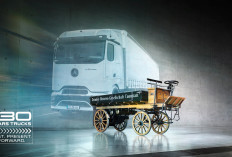 Mercedes-Benz Trucks Rayakan 130 Tahun, Rekonstruksi Truk Pertama Dunia