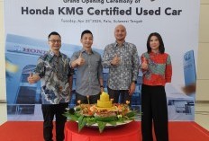 Rambah Pulau Sulawesi, Honda Resmikan Dealer Mobil Bekas Bersertifikat