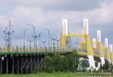 Keindahan Arsitektur Nusantara! Jembatan yang Terkenal dengan Dua Nama di Riau, Menghabiskan Dana 750 Miliar, Dengan Panjang 2.430,80 Meter