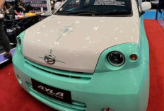 Daihatsu Serahkan Ayla Retro Future ke Pemenang Super Giveaway di GJAW 2025