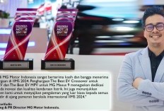 Bukukan 1.668 SPK, MG Raih Catatan Fenomenal Diajang IIMS 2024
