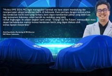 Dua Mobil Listrik MG Siap Panaskan Lantai IIMS 2024