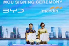 Bank Mandiri Jadi Mitra Resmi BYD Motor Indonesia Untuk Pembiayaan Kendaraan Listrik di Indonesia