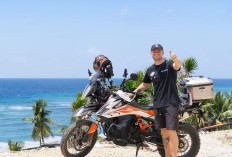 Bule Asal Denmark Tergila-gila Pada Keindahan Indonesia, Setelah Dua Tahun Solo Riding Mengelilingi Nusantara