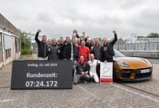 Panamera baru mencetak rekor waktu di Nürburgring Nordschleife