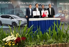 INDOMOBIL Dipercaya Untuk Distribusikan Mobil Listrik GAC Aion Di Indonesia