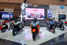 Dapat Warna Baru! Ini Tampilan Yamaya Aerox 155 2023 di IMOS, Lengkap Info Harga dan Spek