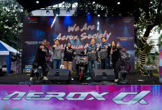 Gelaran We Are Aerox Society di Jakarta Dipadati Pengunjung 