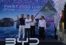 BYD Secara Simbolik Menyerahkan 1000 Unit Kendaraan Pertama Kepada Konsumen di Indonesia