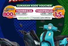 kabar Gembira Buat Kamu Yang Lagi Cari Motor Baru, Yamaha STSJ Berikan Diskon Awal Tahun di Tokopedia