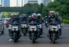 Meriahkan HUT RI-80, Gathering Team AEROX Kembali Guncang Jakarta