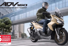Kejutan Akhir Tahun, AHM Hadirkan Warna Baru Honda ADV160, Simak Tampilannya