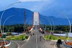 Jembatan Terpanjang di Kalimantan Barat yang Memukau dengan Panjang 1655 Meter, Bisa Tebak Jembatan Mana?