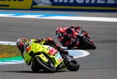 Dua Pembalap Tim Pertamina Enduro VR46 Alami Kecelakaan Pada Sprint Di Jerez