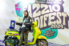 Yuk Intip Kreatifitas Para Pemilik Yamaha Fazzio, Diajang Yamaha Fazzio Modifest 2024
