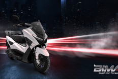 Ngak Kalah Gagah dengan NMAX dan Aerox, Ini Tampilan Motor Listrik Maxi KOOL EV Bima, Simak Juga Info Harga dan Spesifikasinya