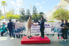 Gandeng PT Surya Timur Sakti Jatim, PT Wulandari Bangun Laksana Tbk Apresiasi 43 Karyawan Terbaik Dapat Sepeda Motor Yamaha  