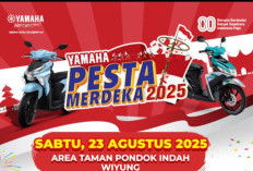 Semarak Pesta Merdeka 2025 Bersama Yamaha STSJ dan Cak Kartolo