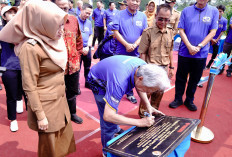 Peringati HUT 50 Tahun, Yamaha Serahkan Clean Water Supply System untuk Masyarakat Desa Sukoliman Mojokerto