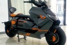 BMW Motorrad Re-Launchng Motor Listrik CE 04 di IIMS 2024