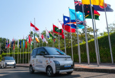 Sebanyak !00 Unit Wuling Air ev Menjadi Official Car KTT AIS Forum 2023