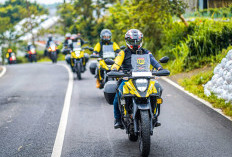Pererat Silaturahmi dan Solidaritas, Komunitas V-Strom Indonesia Gelar Touring Akbar Tahunan di Kota Tegal