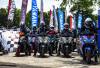 Sirkuit Sentul Jadi Ajang Pembuktian Puluhan Awak Media Merasakan Sensasi Berkendara Dengan Super Scooter Yamaha Alpha